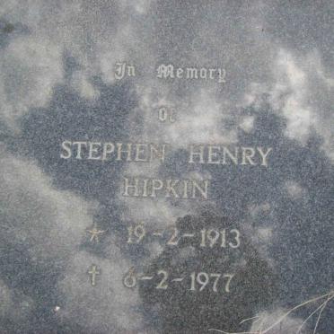 HIPKIN Stephen Henry 1913-1977