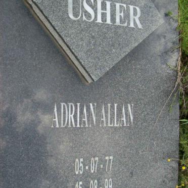 USHER Adrian Allan 1977-1999