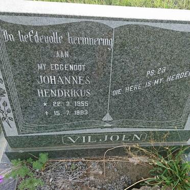 VILJOEN Johannes Hendrikus 1955-1983