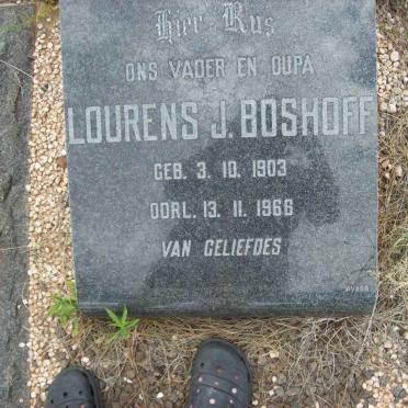 BOSHOFF Lourens J. 1903-1966