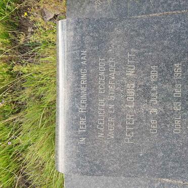 NUTT Peter Louis 1904-1964