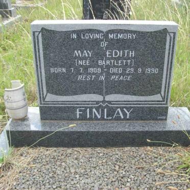 FINLAY Mary Edith nee BARTLETT 1909-1990