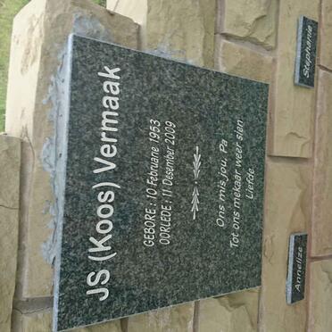 VERMAAK J.S. 1953-2009