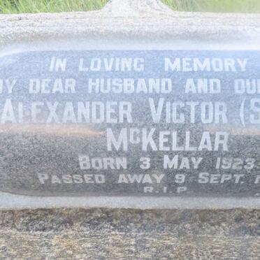 McKELLAR Alexander Victor 1923-1957