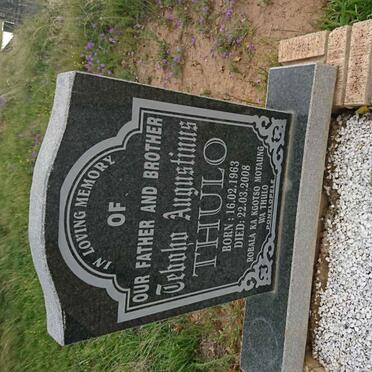 THULO Teboho Augustinus 1963-2008