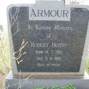 ARMOUR Robert Burns 1920-1968