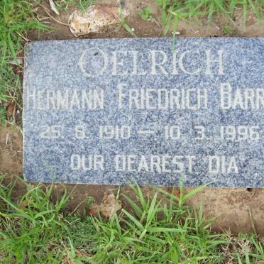 OELRICH Hermann Friedrich Barry 1910-1996