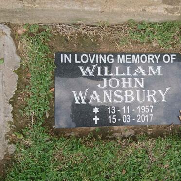 WANSBURY William John 1957-2017