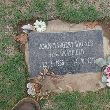 WALKER Joan Margery nee BRAYFIELD 1936-2012