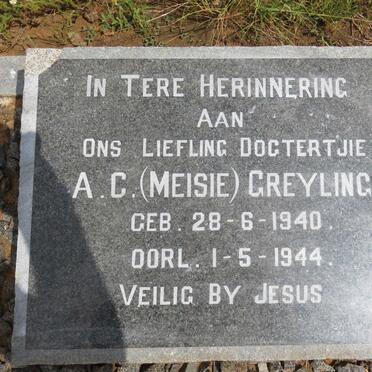 GREYLING A.C. 1940-1944