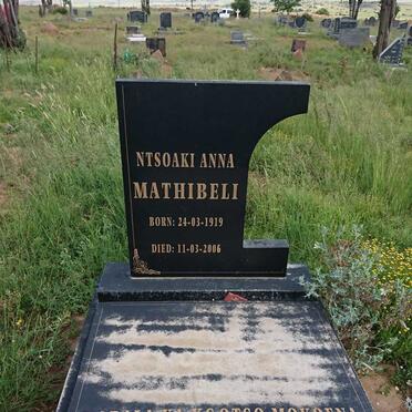 MATHIBELI Ntsoaki Anna 1919-2006