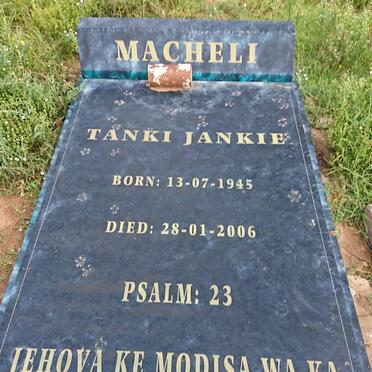 MACHELI Tanki Jankie 1945-2006