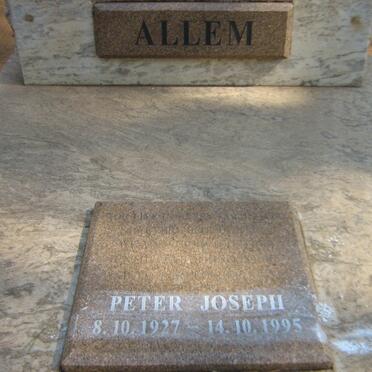 ALLEM Peter Joseph 1927-1995