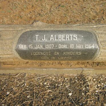 ALBERTS T.J. 1907-1964