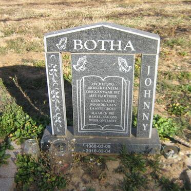 BOTHA Johnny 1968-2010