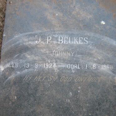 BEUKES J.P. 1924-1968