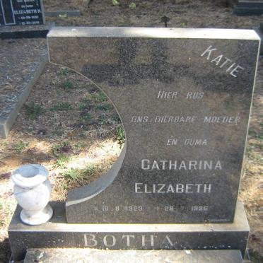 BOTHA Catharina Elizabeth 1923-19?6