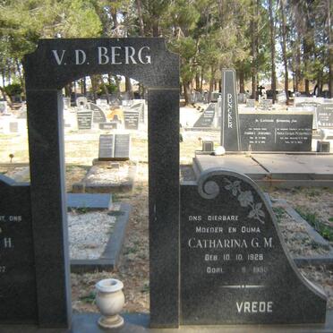 BERG Coenraad H., v.d. 1922-1977&amp; Catharina G.M. 1928-1990