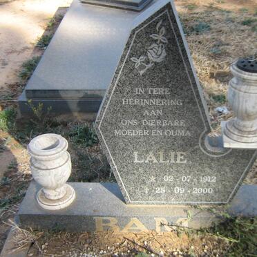 BAM Lalie 1912-2000