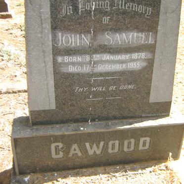 CAWOOD John Samuel 1878-1955