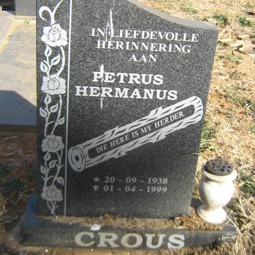 CROUS Petrus Hermanus 1938-1999
