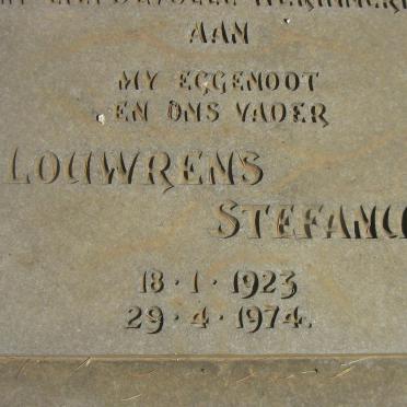 DEVENTER Louwrens Stefanus, van 1923-1974