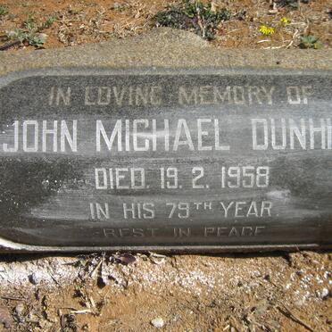 DUNHIN John Michael -1958