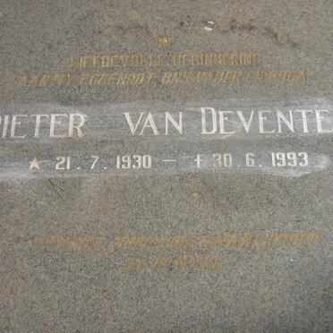 DEVENTER Pieter, van 1930-1993