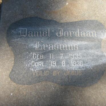 ERASMUS Daniël Jordaan 1935-1936