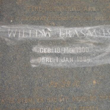 ERASMUS Willem 1900-1964