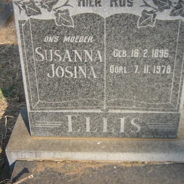 ELLIS Susanna Josina 1896-1978