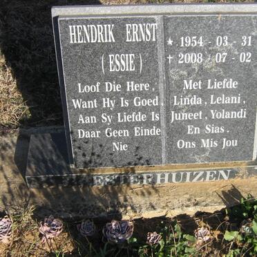 ESTERHUIZEN Hendrik Ernst 1954-2008