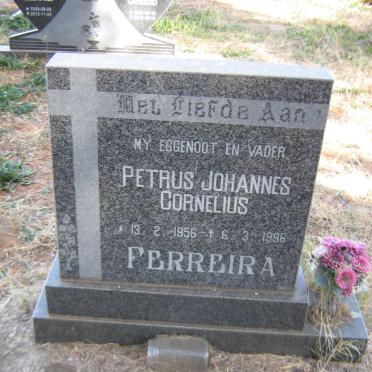FERREIRA Petrus Johannes Cornelius 1956-1996