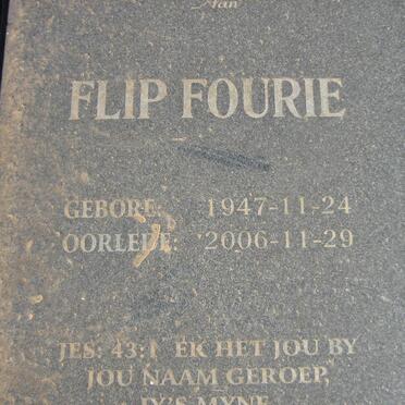 FOURIE Flip 1947-2006