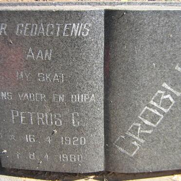 GROBLER Petrus C. 1920-1980