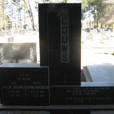 GOUWS Willem Johannes 1919-1971 &amp; Susanna Margaretha 1919-1987