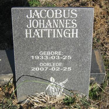 HATTINGH Jacobus Johannes 1933-2007