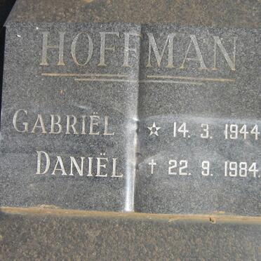 HOFFMAN Gabriel Daniel 1944-1984