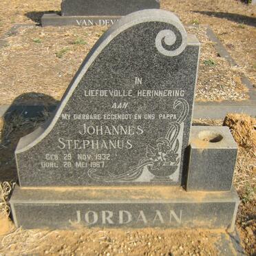 JORDAAN Johannes Stephanus 1932-1967