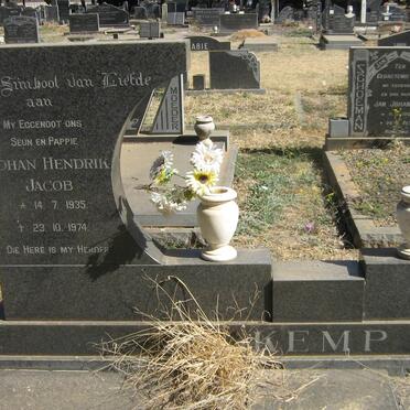KEMP Johan Hendrik Jacob 1935-1974
