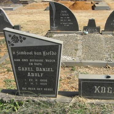 KOCH Carel Daniel Adolf 1906-1989 &amp; Anna Sophia Maria 1912-2002