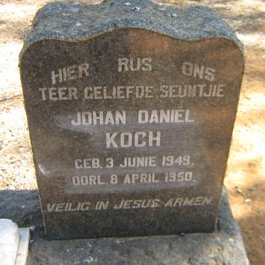 KOCH Johan Daniel 1949-1950