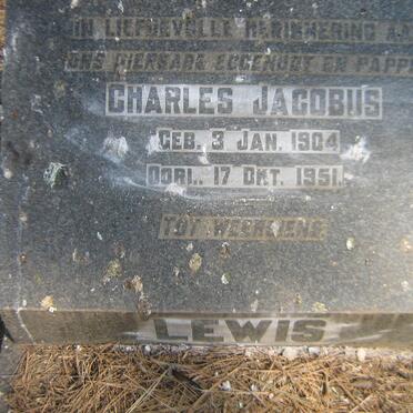 LEWIS Charles Jacobus 1904-1951