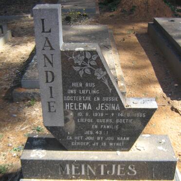 MEINTJES Helena Jesina 1978-1985