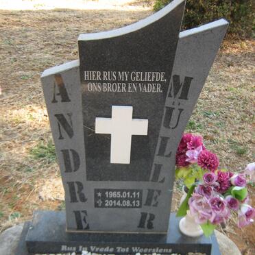 MULLER Andre 1965-2014