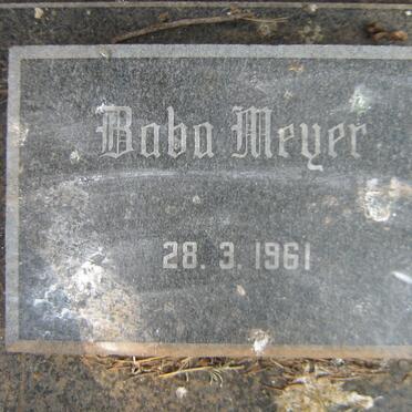 MEYER Baba 1961-1961