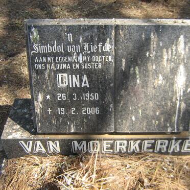 MOERKERKEN Dina, van 1950-2006