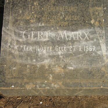 MARX Gert -1967