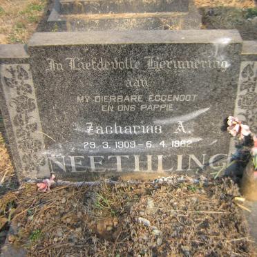 NEETHLING Zacharias A. 1909-1962