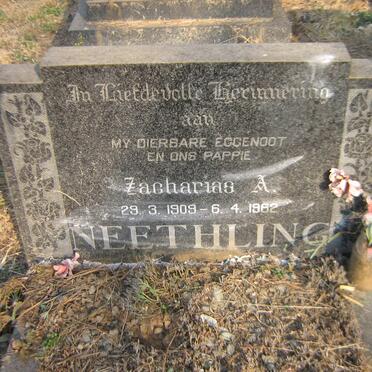 NEETHLING Zacharias A. 1909-1962